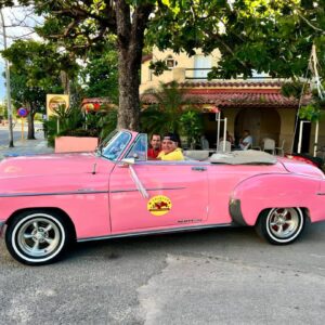 AA-CENOTE CUEVA DE SATURNO EN AUTO CLÁSICO